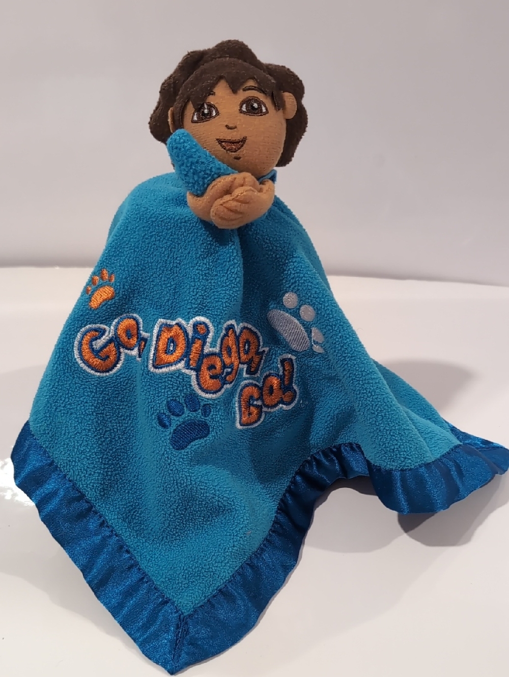 Diego From Dora the Explorer Blue Lovey Security Blanket